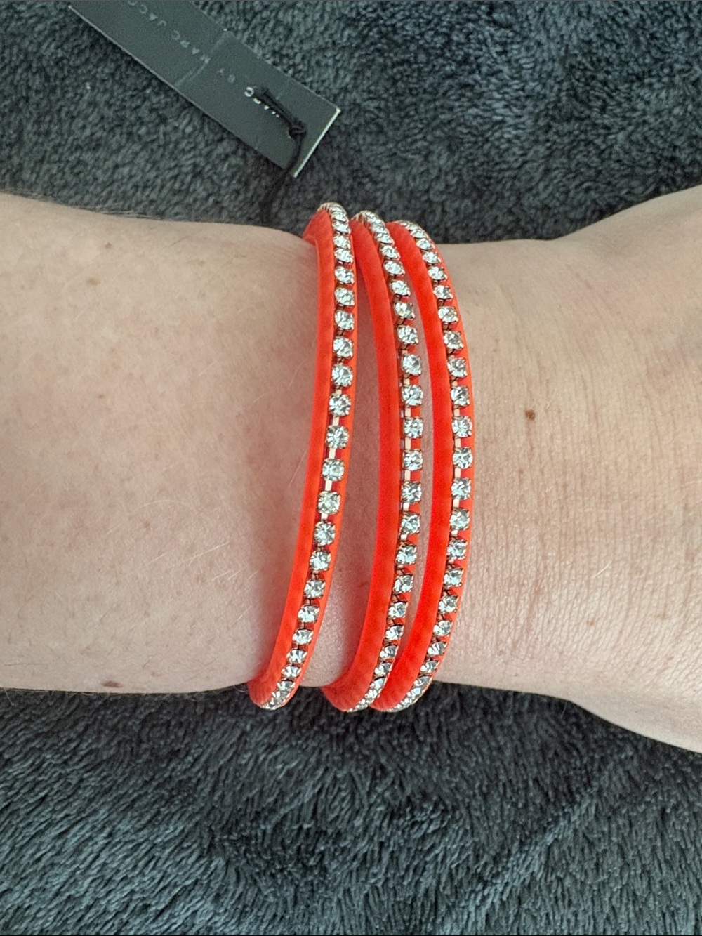 Marc by Marc Jacobs Coral Crystal-Accented Wrap Bracelet - Picture 5 of 7